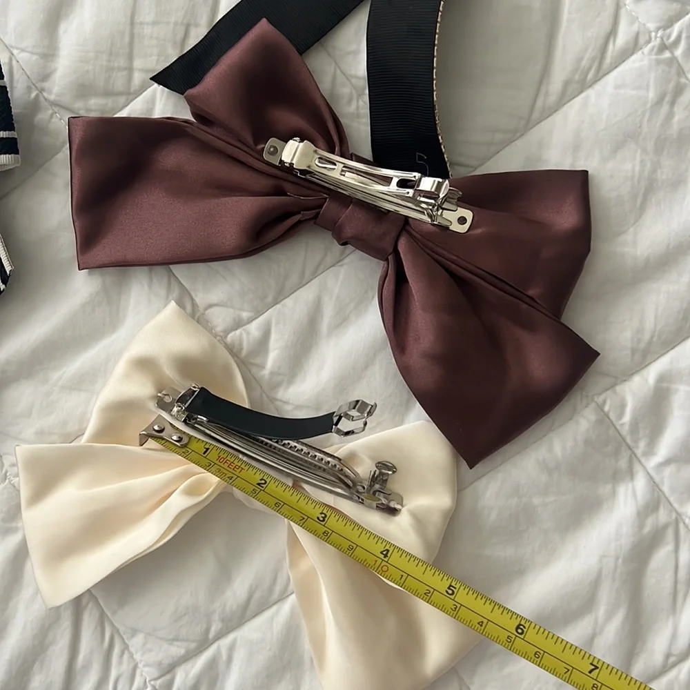 Elegant Hair Bow Hair Clip LOT of five bows - Picture 13 of 16